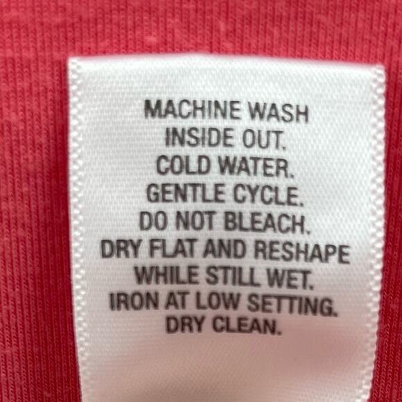 Sunday Super Soft Coral to Beige Ombré 3/4 Sleeve Ruched Side Shirt Top Size 1X - Picture 7 of 8